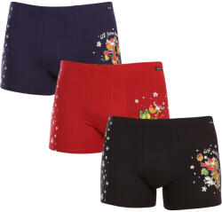 Andrie 3PACK boxeri bărbați Andrie multicolori (PS 5779) L (176884)