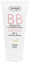 Ziaja BB Cream Normal, Dry & Sensitive Skin BB cream for normal and dry skin SPF 15 50 ml Light