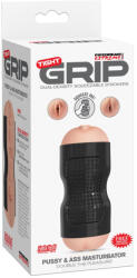 Pipedream Tight Grip Pussy & Ass Masturbator Black/Light