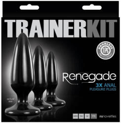 Ns Toys Renegade Pleasure Plug 3 pc Trainer Kit