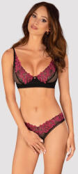 Obsessive Rosenty 2-pcs crotchless set M/L - primestars