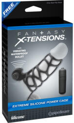 Pipedream Extreme Silicone Power Cage Black