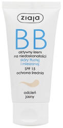 Ziaja BB Cream Oily & Combination Skin BB cream for oily and combination skin SPF 15 50 ml Light