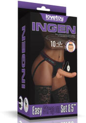 Lovetoy Vibrating Easy Strapon Set 8.5 - primestars