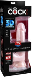 Pipedream 8" Triple Density Fat Cock with Balls Light