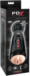 Pipedream Dirty Talk Starter Stroker Light/Black