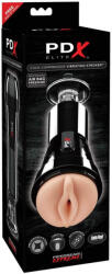 Pipedream Cock Compressor Vibrating Stroker Light/Black - primestars
