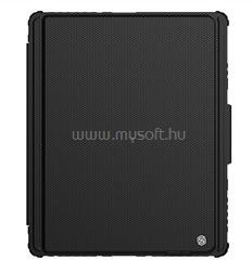 Nillkin IPAD Air 13 (2025) BUMPER LINK billentyűzetes defender tok QWERTY, méhsejt, FEKETE (GP-158381) (GP-158381)
