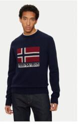 Napapijri Férfi pulóver, Napapijri, 304198557, gyapjú/poliamid, L INTL, kék (0000304198557_L)