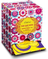 The Capsoul bogyó tea, Berries Herbal Tea Pyramids, antioxidáns, gazdag vitaminokban, 15 tasak, 100%-ban természetes összetevők (167406)