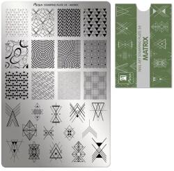 Moyra Körömnyomda lemez NO. 54 Matrix