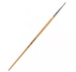 Eurostil Sminkecset Szemhéjtus ecset - Cobolyszőrből , Fa nyéllel 01804