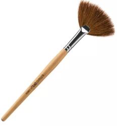 Eurostil Sminkecset Legyező ecset - Kecskeszőr , Fa nyéllel 01803