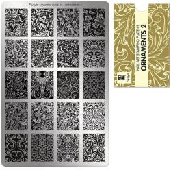 Moyra Körömnyomda lemez NO. 49 Ornaments 2