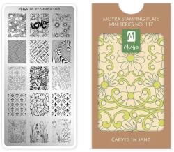 Moyra Körömnyomda lemez mini NO. 117 Carved In Sand