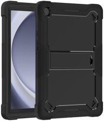 Techsuit Samsung Galaxy Tab A9 - Techsuit - Strapabíró TabShell + Képernyővédő - Fekete tok