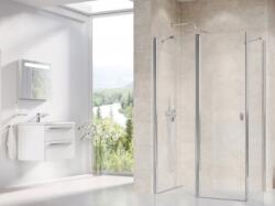 RAVAK Chrome CRV2+CPS zuhanykabin, több méretben (1QVD0C00Z1+9QV70C00Z1)