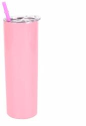 Tumby termosz pohár nagy - világos rózsaszín 600ml (TB-600-008)