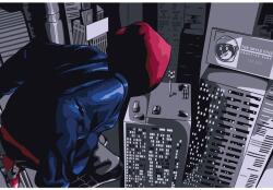  Plakát Spiderman Into The Spider Verse Black Spidey, 61x90cm, poszter1665, Többszínű (poster1665)