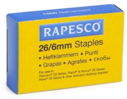 Rapesco Tűzõkapocs, 26/6, horganyzott, RAPESCO (IRS11661Z3) - tutitinta