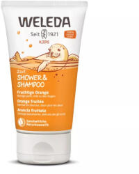 Weleda Gyümölcsös narancs 2in1 tusfürdő és sampon - 150 ml