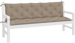 vidaXL Kerti pad párna készlet 2 db. vidaXL, taupe szürke, oxford szövet, 3, 4 kg (315036)