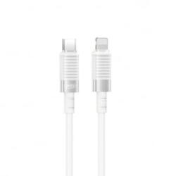 XO NB-Q282A kábel USB-C / Lightning 1M 27W fehér