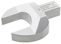STAHLWILLE 731/100 Cserélhető villáskulcsfej nyomatékkulcshoz 22x28 mm, DIM 34