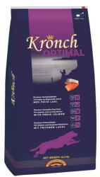 Kronch | Optimal - lazacos eledel kölyökkutyáknak, szoptatós szukáknak és sportkutyáknak - 13, 5 kg - pepita