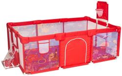  Baby Run kerítés, rajzfilm stílusú kialakítás, magas védősarkok, Ocean Red-L