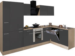  Yorki 310 sarok konyhabútor alsó sütős, polcos kivitelben