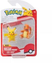 Jazwares Pokémon: pachet de 2 figurine - Charmander, Pikachu Figurina