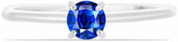  Ezüst Gyűrű Ausztrál Kék Zafírral - 0.7 Karát