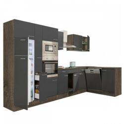  Yorki 370 sarok konyhabútor felülfagyasztós hűtős kivitelben - pepita - 592 490 Ft