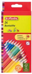 Herlitz Trio lakkozott 24db-os színes ceruza készlet (10412039)