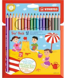 STABILO Trio vastag 18db-os színes ceruza készlet (203/18-01)