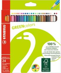 STABILO Greencolors 24db-os színes ceruza készlet (6019/2-24)