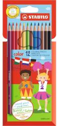 STABILO 1912/77 12db-os színes ceruza készlet (1912/77-11)