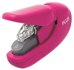 PLUS Corporation Kapocs nélküli tűzőgép, kézi, 5 lap, PLUS, rózsaszín (PLUS31148) - jatekotthon