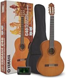 Yamaha C40II Classical Guitar Standard Pack klasszikus gitárszett