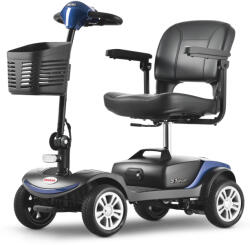  Sweetrich 300 W-os, négykerekű, kompakt kültéri mobilitási robogó időseknek