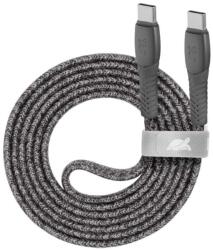 RIVACASE Rivapower PS6105 GR12 Type-C - Type-C kábel 1, 2m szürke (4260403579497) (4260403579497) (4260403579497)