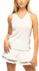 Lucky in Love Maiou pentru femei Lucky in Love Sheer Can Tank White M