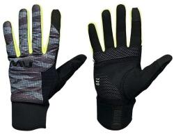 NorthWave Mănuși de ciclism pentru bărbați Fast Gel Glove Anthra/Yellow Fluo M
