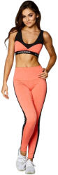 Gym Glamour Colanți pentru femei High Waist Orange XS