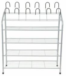 Compactor Harry fém cipőtartó 18 pár cipő számára