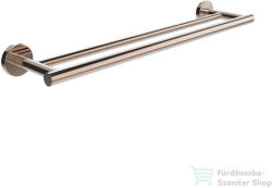 Laufen NIARA 60, 2 cm-es dupla törölközőtartó, fényes rózsaarany H3810621620021 (H3810621620021)