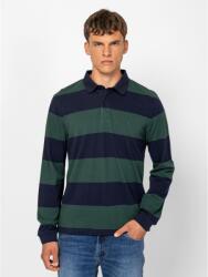 Heavy Tools Férfi galléros hosszúujjú póló CARTER zöld