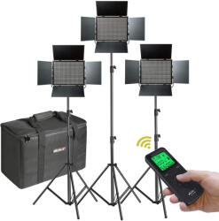 Viltrox VL D85T LED Lámpa Triple Kit - 2800-6500K - 85W (VL D85T 3light kit)