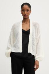 BOSS Orange kardigán gyapjú keverékből - bézs L